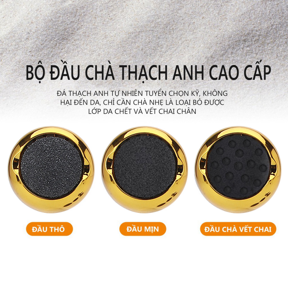 Máy chà gót chân JUSUKE động cơ mạnh mẽ pin dung lượng cao bảo hành 1 năm