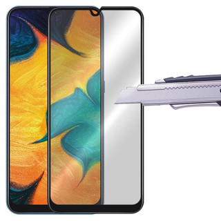 Cường lực full màn cho Samsung Galaxy A30 / A30s/ A50 / A50s (Viền đen)