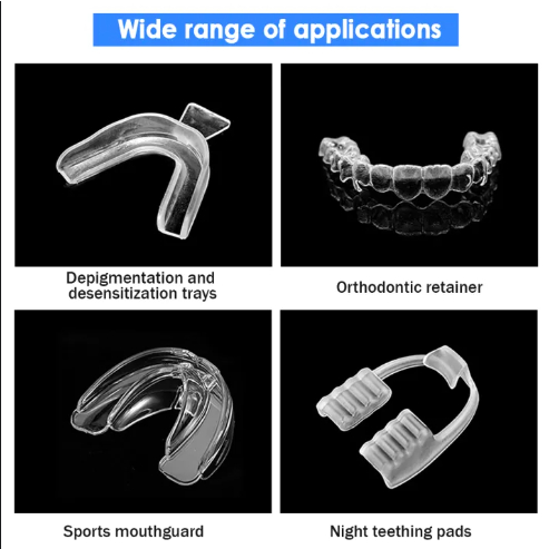 Tấm Nhựa Ép Máng Duy Trì Và Chỉnh Nha, Tẩy Trắng Răng