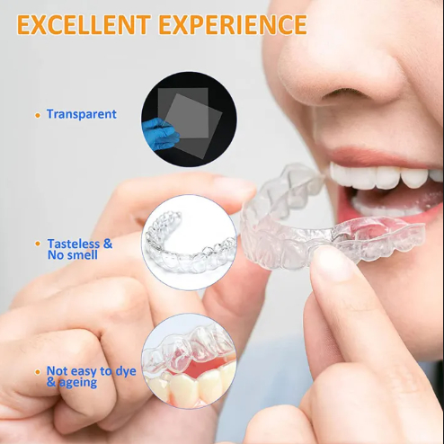 Tấm Nhựa Ép Máng Duy Trì Và Chỉnh Nha, Tẩy Trắng Răng