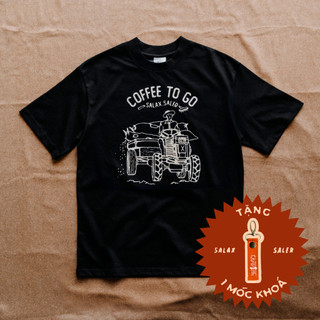Áo thun cotton coffee to go t - shirt | salax saler