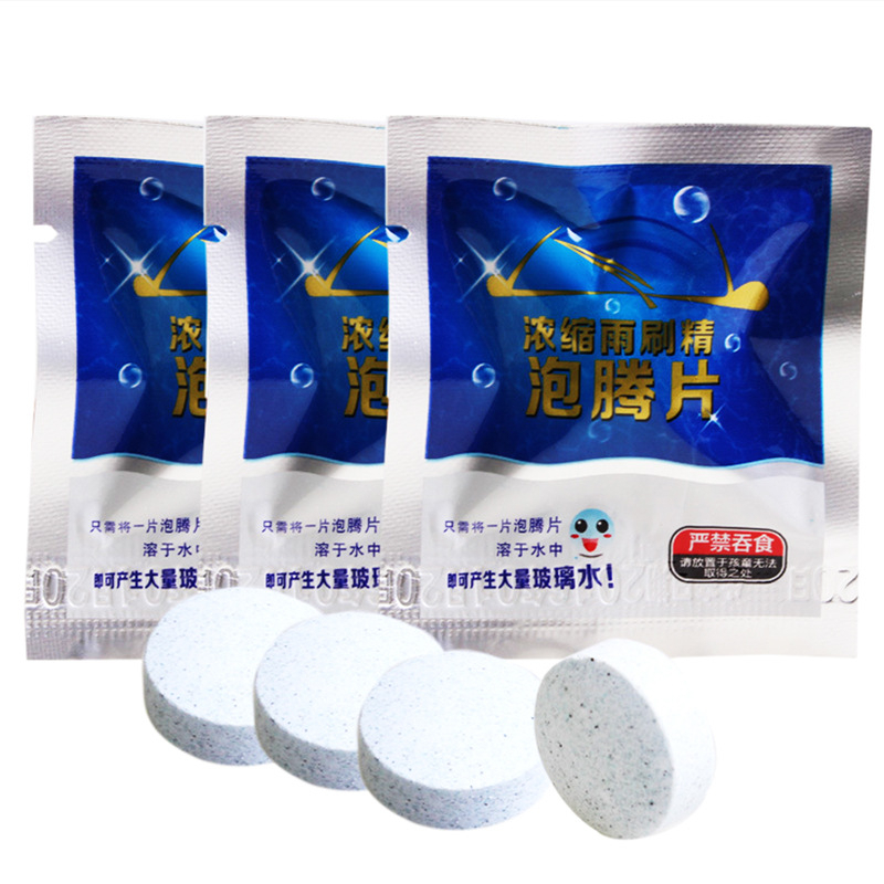 Viên Sủi Rửa Kính Ô Tô 1 viên - 4L nước, rửa sạch kính lái