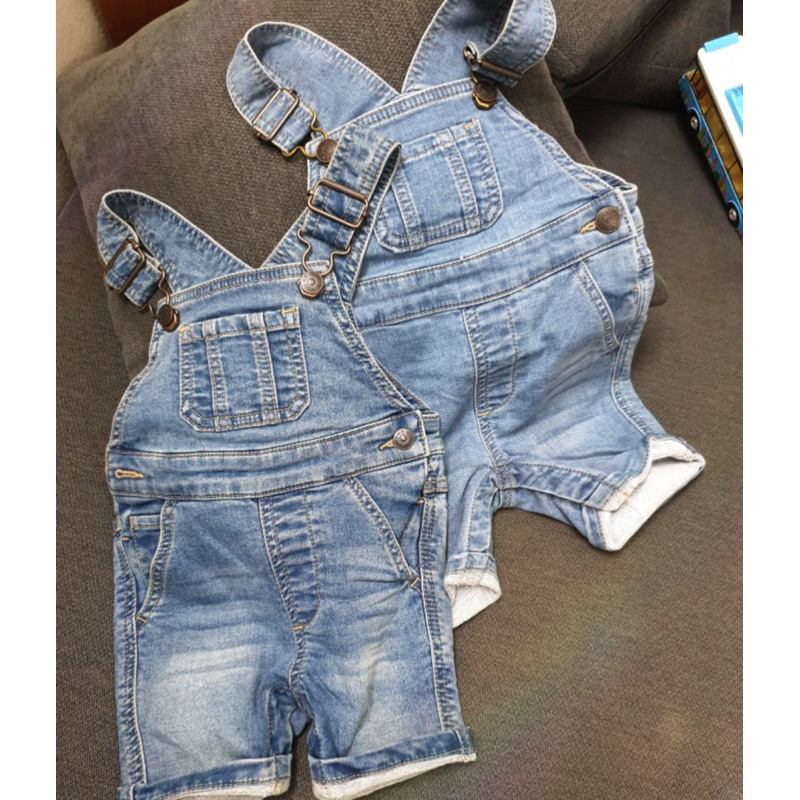 Yếm jean Za.Ra Next auth t.uồn bé trai/bé gái sz [5kg-24kg]