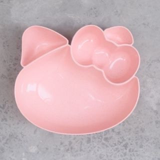 Khay ăn dặm lúa mạch hình kittty