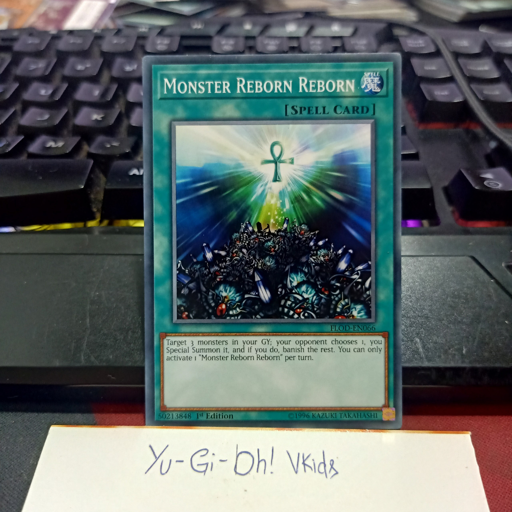 (YGOVKIDS) Bài Yu-Gi-Oh! Monster Reborn Reborn - FLOD-EN066 - Common