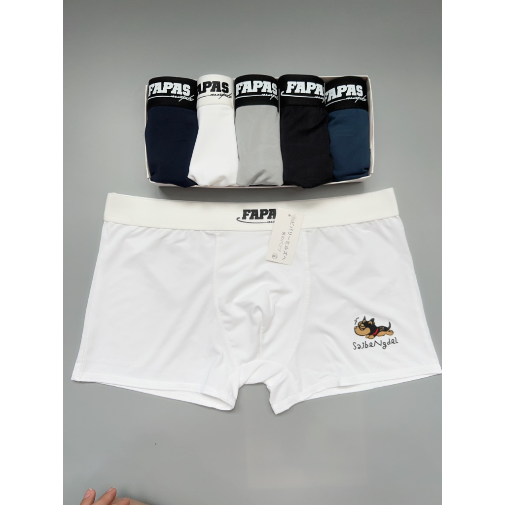 Quần Lót Nam, Sịp Đùi Thun Lạnh Fap In Hình Co dãn 4 chiều, Quần sịp Nam Thun Lạnh Boxer loại 1