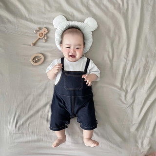 Body giả yếm cho bé trai 3-12kg chất cotton mềm mát đồ liền thâm cho bé