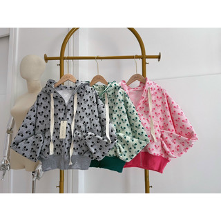 Khoác mickey dập nổi