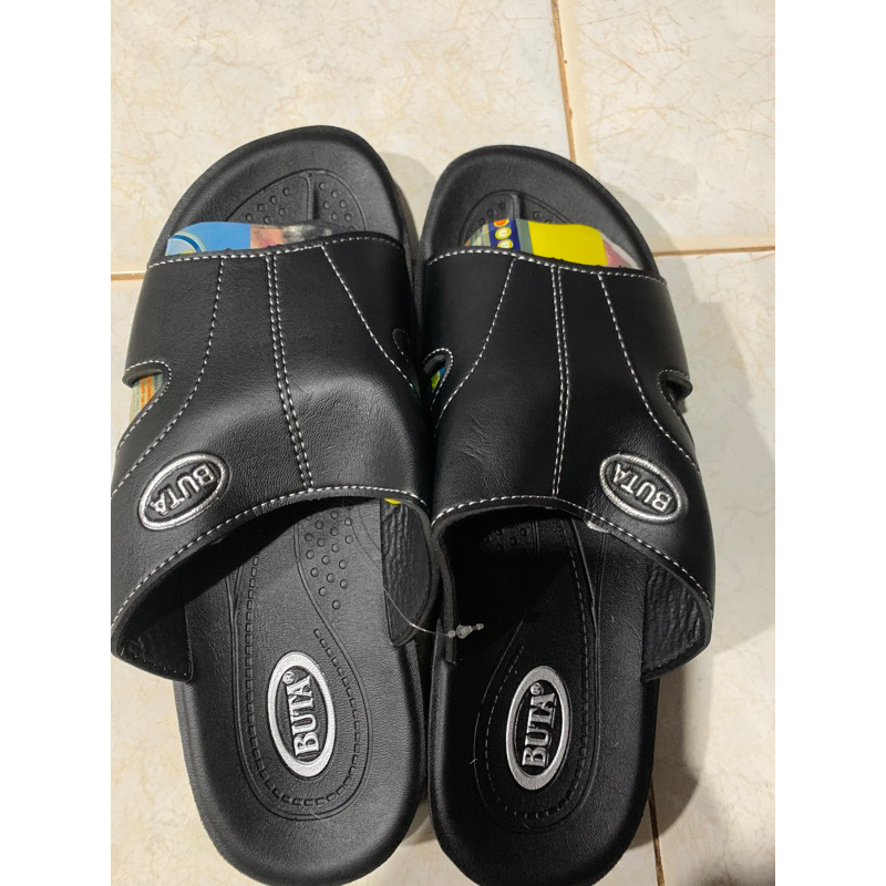 Dép da Nam BUTA quai ngang siêu bền, chống thấm nước