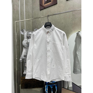 Áo sơ mi - thom browne - tb oxford binz sọc cổ