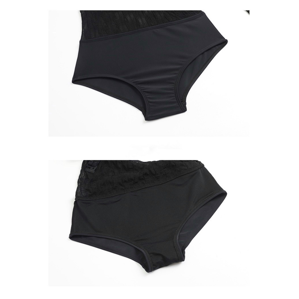[ HOẢ TỐC - HN Bikini A.M.Y]  Bikini liền thân co giãn tay dài phong cách Hàn Quốc 2023 | BigBuy360 - bigbuy360.vn