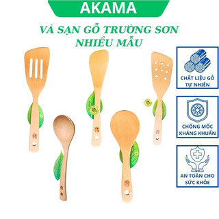 Muỗng gỗ vá sạn xẻng xào Trường Sơn - Muôi múc canh, xới cơm chất liệu gỗ tự nhiên