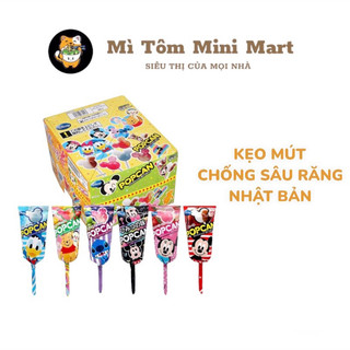 Kẹo mút Popcan Glico Nhật Bản - kẹo mút chống sâu răng disney