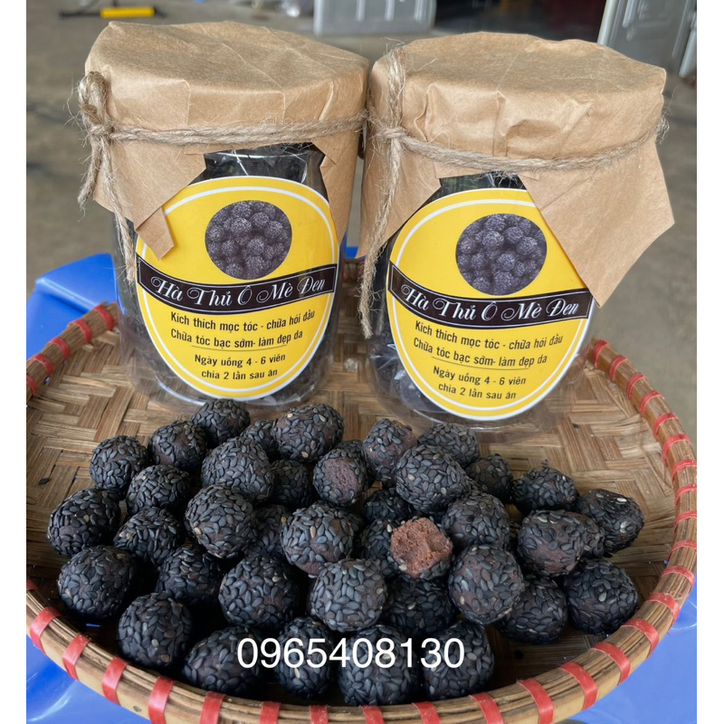 Viên Hà Thủ Ô Mật Ong Mè Đen