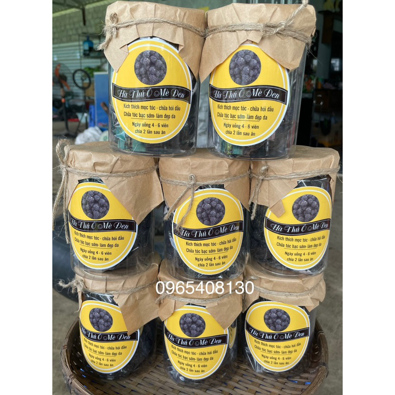 Viên Hà Thủ Ô Mật Ong Mè Đen