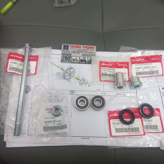 Cốt bánh trước , phớt đùm trước , canh bánh trước , tán bánh trước : click , vario , ab , pcx..