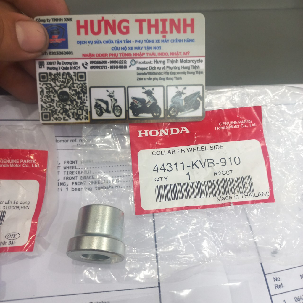 Cốt bánh trước , Phớt đùm trước , Canh bánh trước , Tán  Bánh trước : Click , Vario , Ab , Pcx..