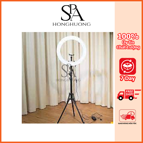 Đèn Livestream  45cm đi kèm Chân đỡ đèn bằng sắt dài 2m1 nhập khẩu mới 100%