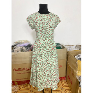 Váy hoa tk mác đầm 455k size l