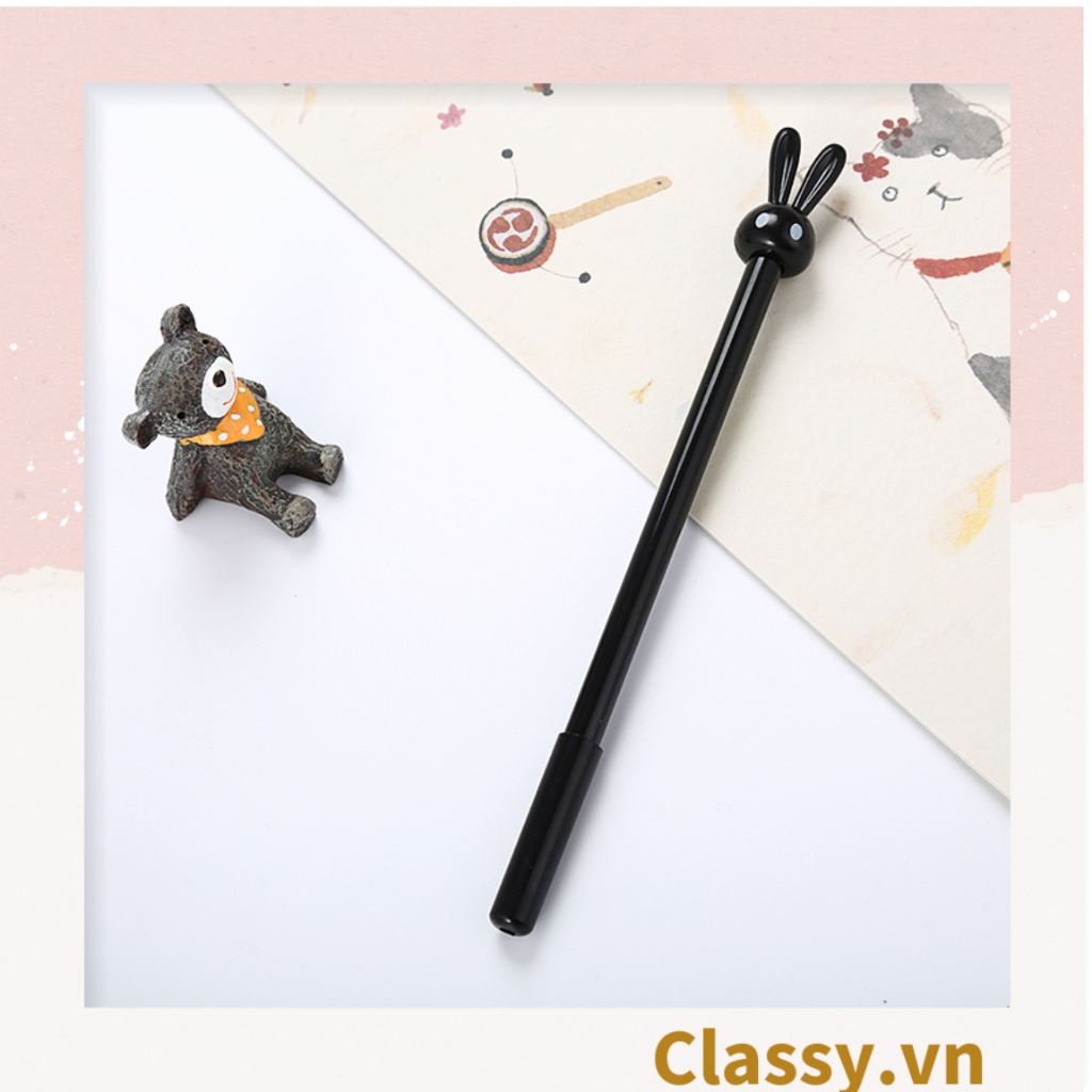 Bút gel Classy Hình Thỏ Ngộ Nghĩnh - Văn Phòng Phẩm Sáng Tạo PK490