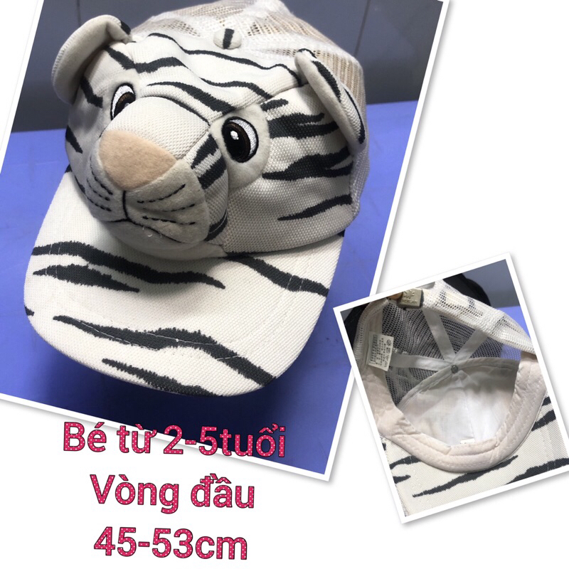 Mũ hiệu tuyển 2Hand cho bé từ 2-7t