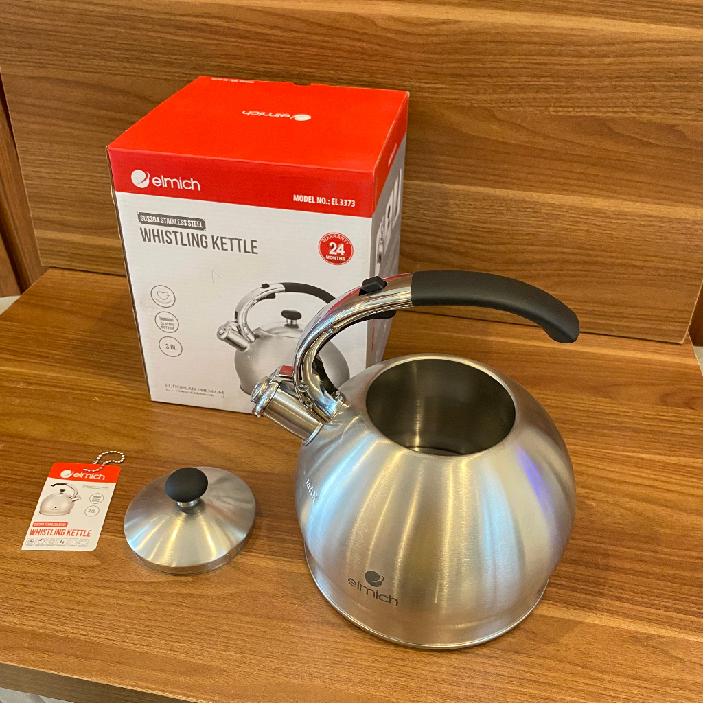 Ấm Đun Nước Siêu Tốc Bằng inox 304 Elmich SM-3328 SM-3372 SM-3373 GIK606