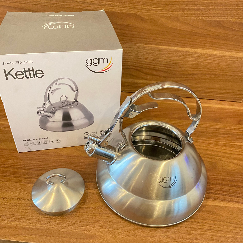 Ấm Đun Nước Siêu Tốc Bằng inox 304 Elmich SM-3328 SM-3372 SM-3373 GIK606