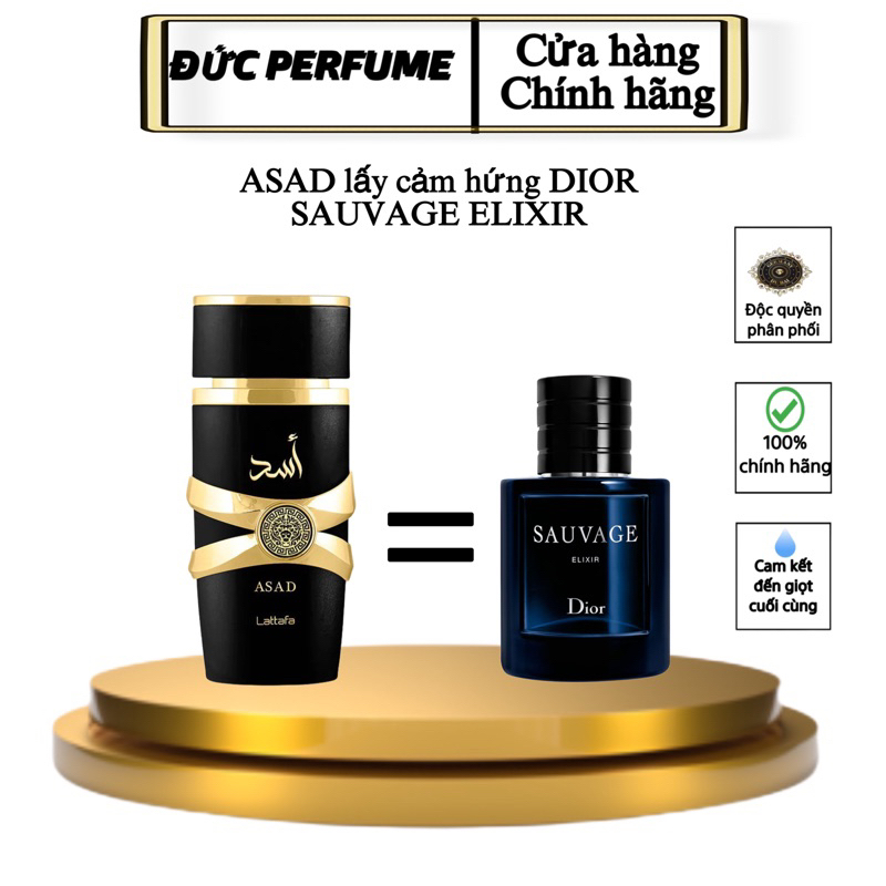 Bản Clone hoàn hảo của Dior Sauvage Elixir