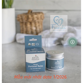 Kem organic giảm đau tầng sinh môn earth mama perineal balm