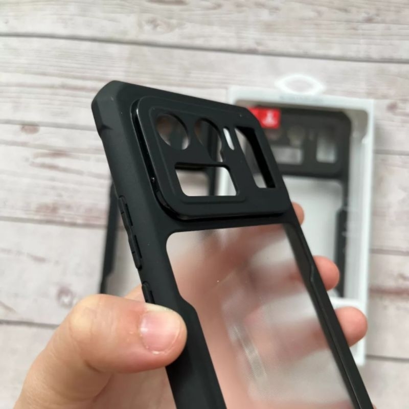 Ốp lưng Xundd cho xiaomi mi 11 ultra lưng trong viền tpu chống sốc