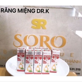 Combo Hai Tinh Dầu Răng Miệng dr k