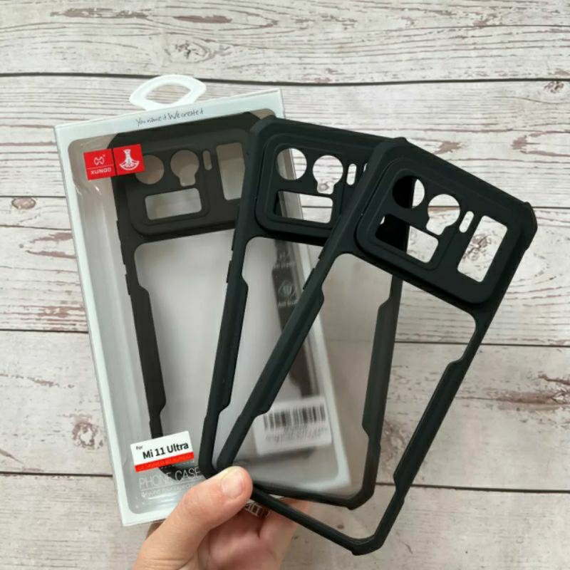 Ốp lưng Xundd cho xiaomi mi 11 ultra lưng trong viền tpu chống sốc