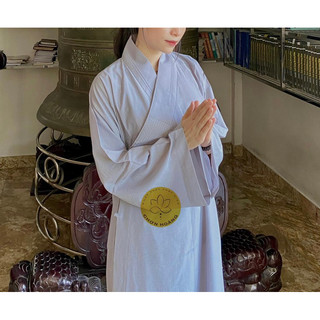 Áo Tràng đi chùa - [ Ảnh Thật ]