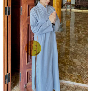 Áo Tràng đi chùa - [ Ảnh Thật ]