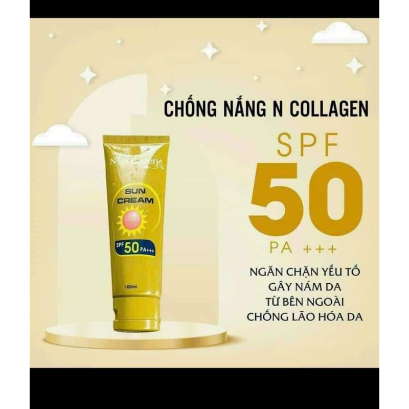 KEM CHỐNG NẮNG NCOLLAGEN CHÍNH HÃNG
