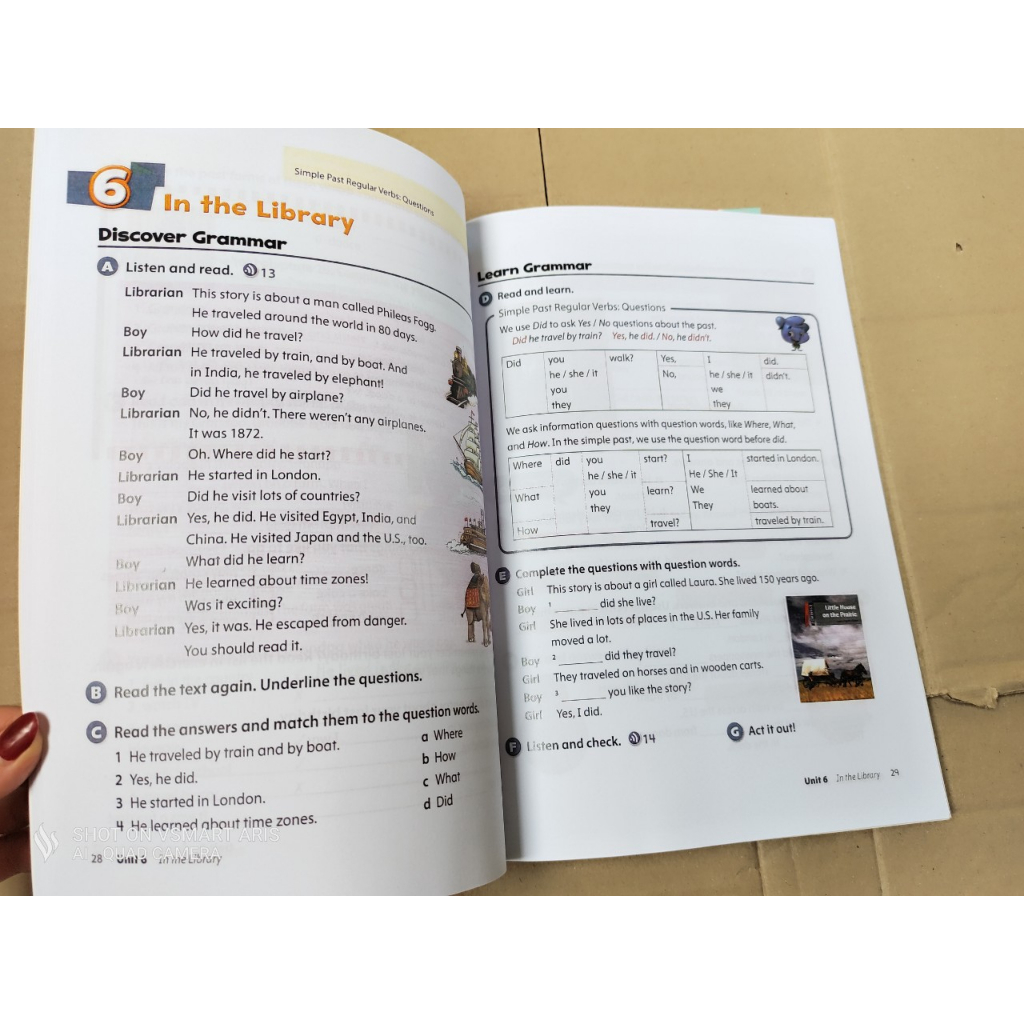 Oxford Discover Grammar 1,2 bản ma`u A4