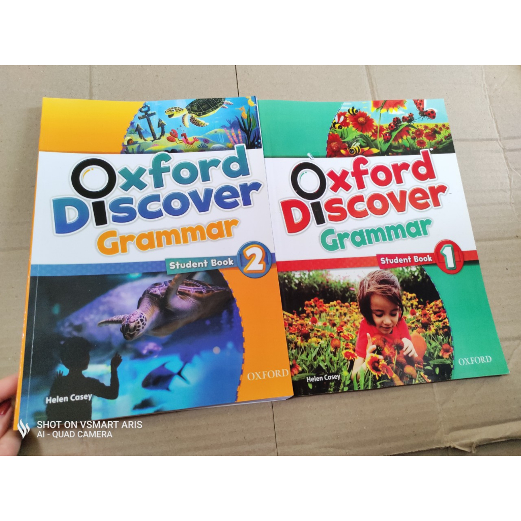 Oxford Discover Grammar 1,2 bản ma`u A4