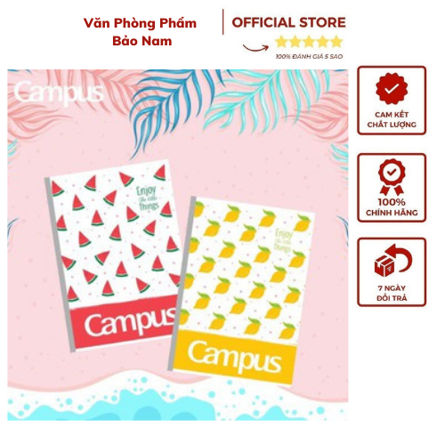 Vở Enjon Campus 120Trang ( Giá Lẻ 1 Quyển)