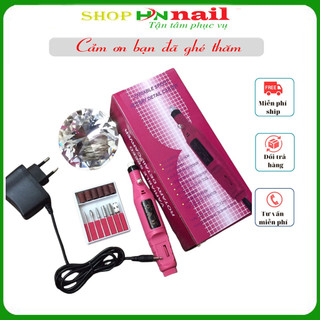 Máy mài móng mini cầm tay trang trí chăm sóc móng làm đẹp nail shop hnnail