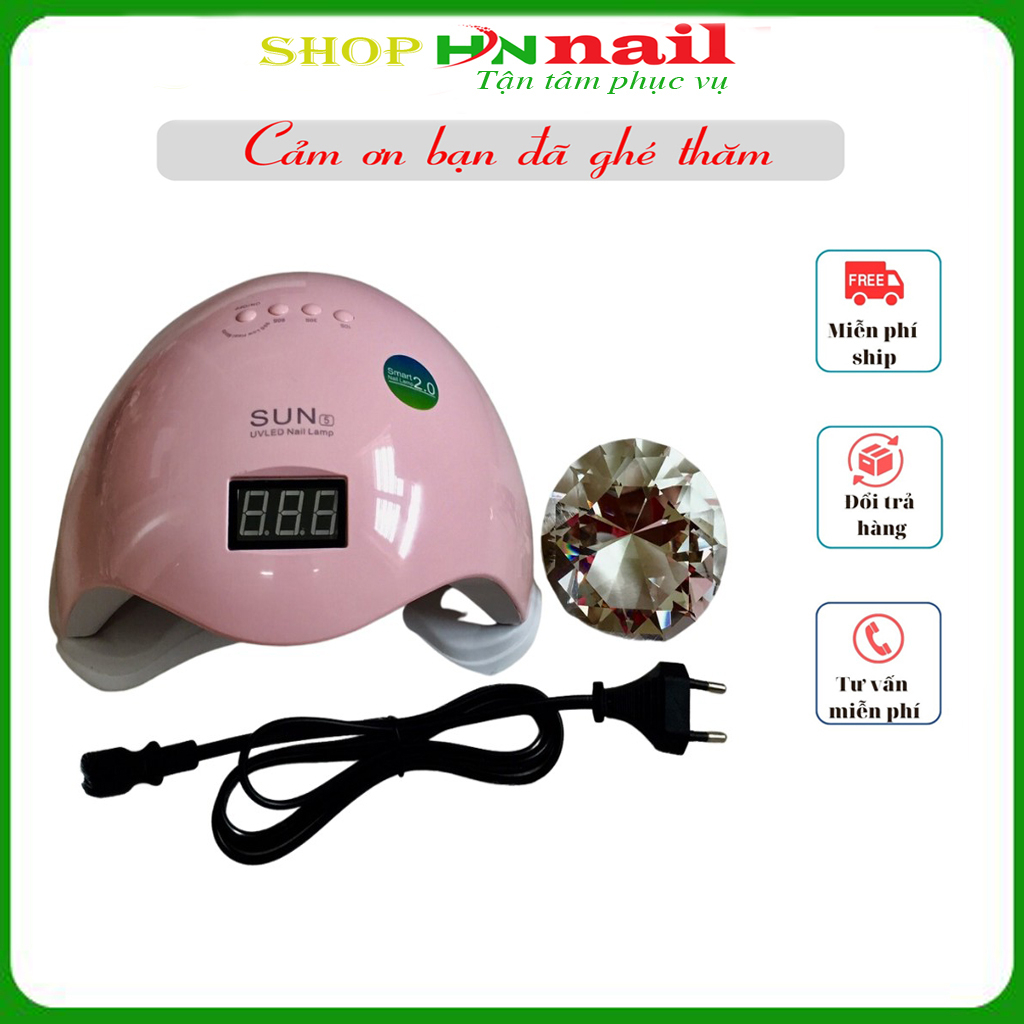 Máy Hơ Sơn gel sun5 UVLED 48W làm đẹp nail shop hnnail