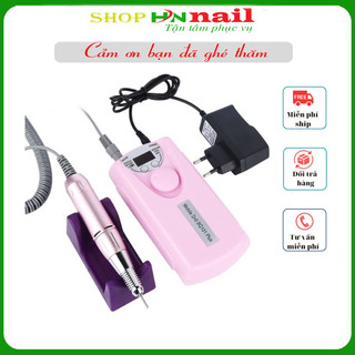 [Bảo hành tại shop] Máy mài móng BQ101 tích điện kèm đủ phụ kiện dùng mài móng làm đẹp nail mi shop hnnail