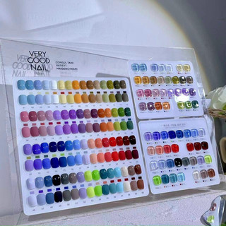  Set sơn gel Very Good Nail 60 màu nắp vàng tone màu Hàn Quốc 