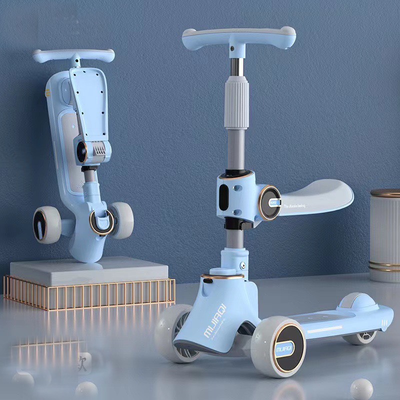 Xe Trượt Scooter Xe có đèn nhạc . Xe hàng cao cấp chịu tải trọng100 kg