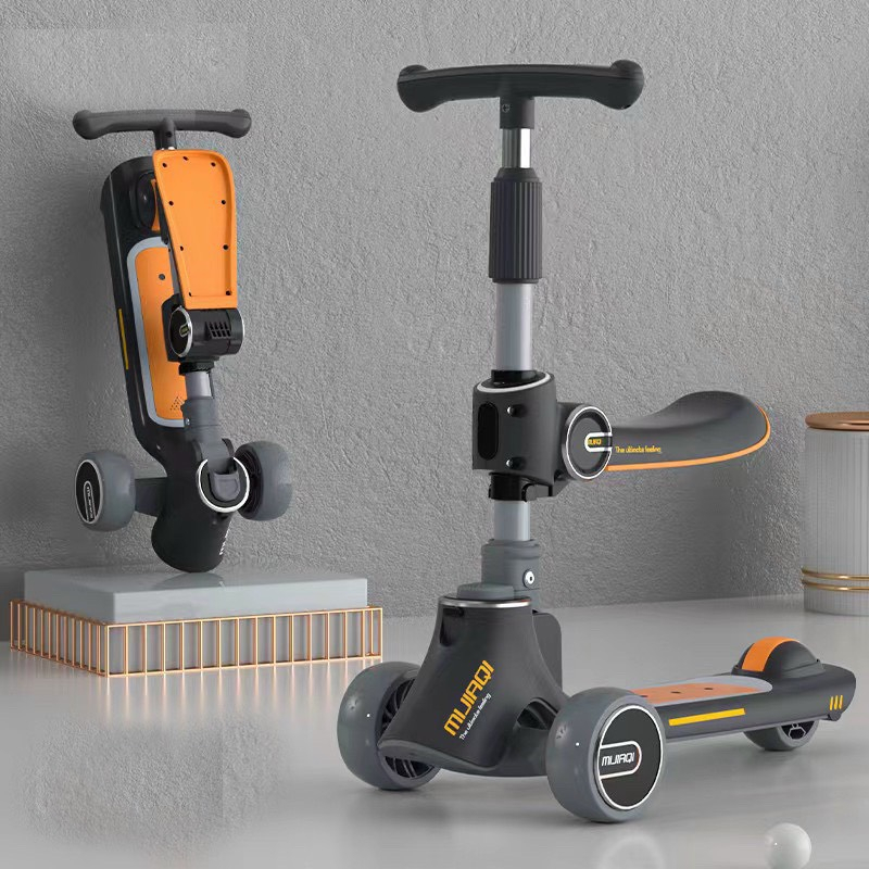 Xe Trượt Scooter Xe có đèn nhạc . Xe hàng cao cấp chịu tải trọng100 kg
