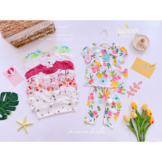 Áo cộc quần dài cài khuy