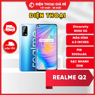 Điện Thoại Realme Q2 - RAM 4/128GB [Giá rẻ Sài Gòn, BH 3 tháng1 đổi 1 - Tặng dán màn]