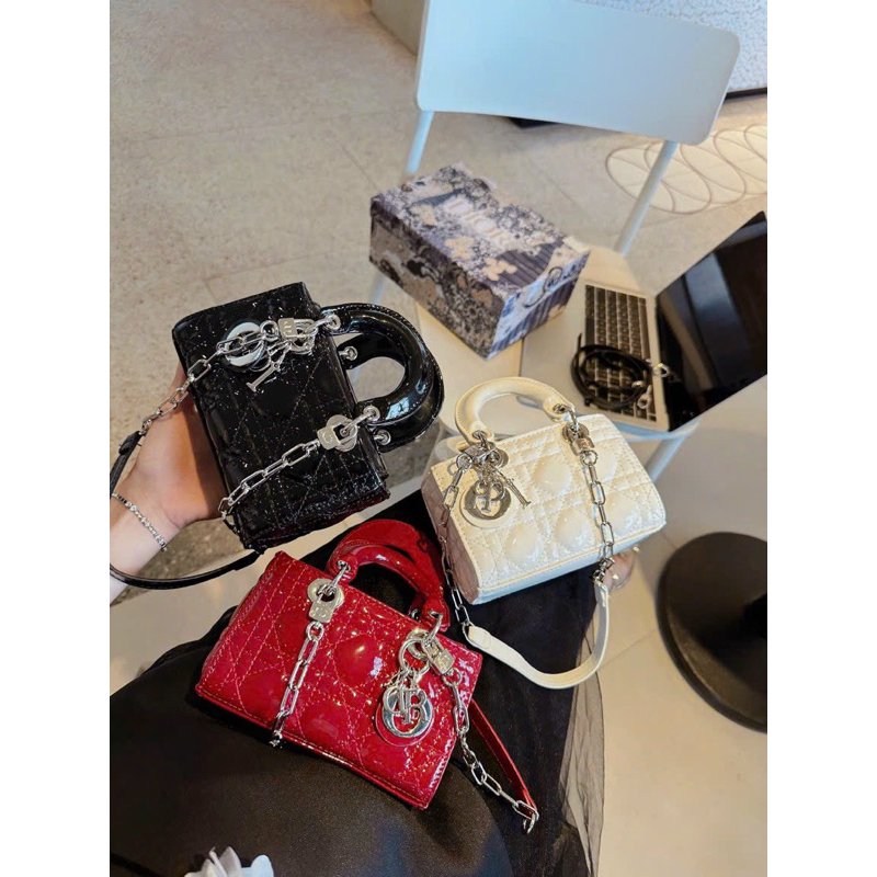 Túi D.O hai dây tag bạc