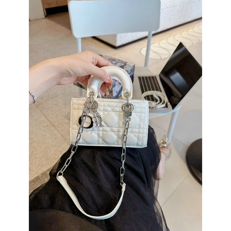 Túi D.O hai dây tag bạc