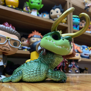 Mô hình Funko Marvel - Alligator Loki / Cá Sấu (2nd nobox, real)