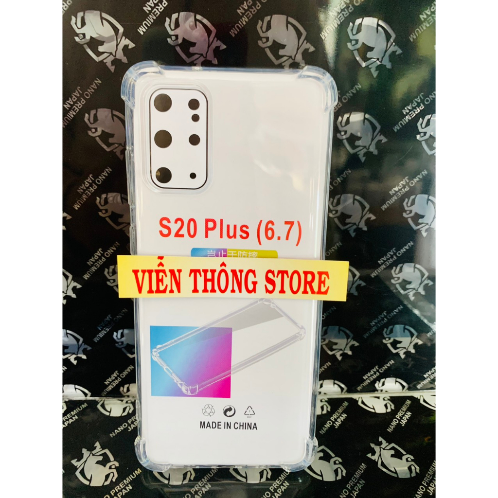 Ốp Lưng Dẻo Trong Chống Sốc Sam Sung s20plus